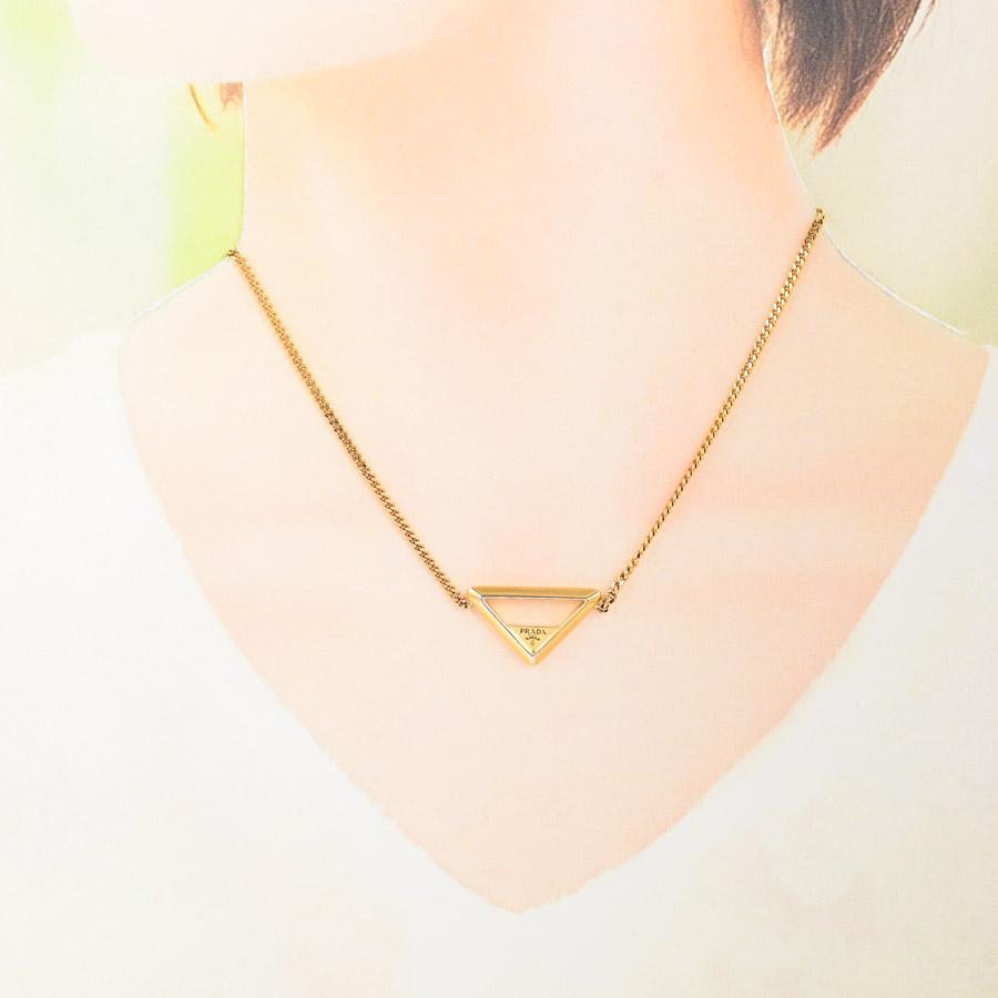 PRADA（プラダ） メタルネックレス ネックレス 1IC170 ゴールド ユニ