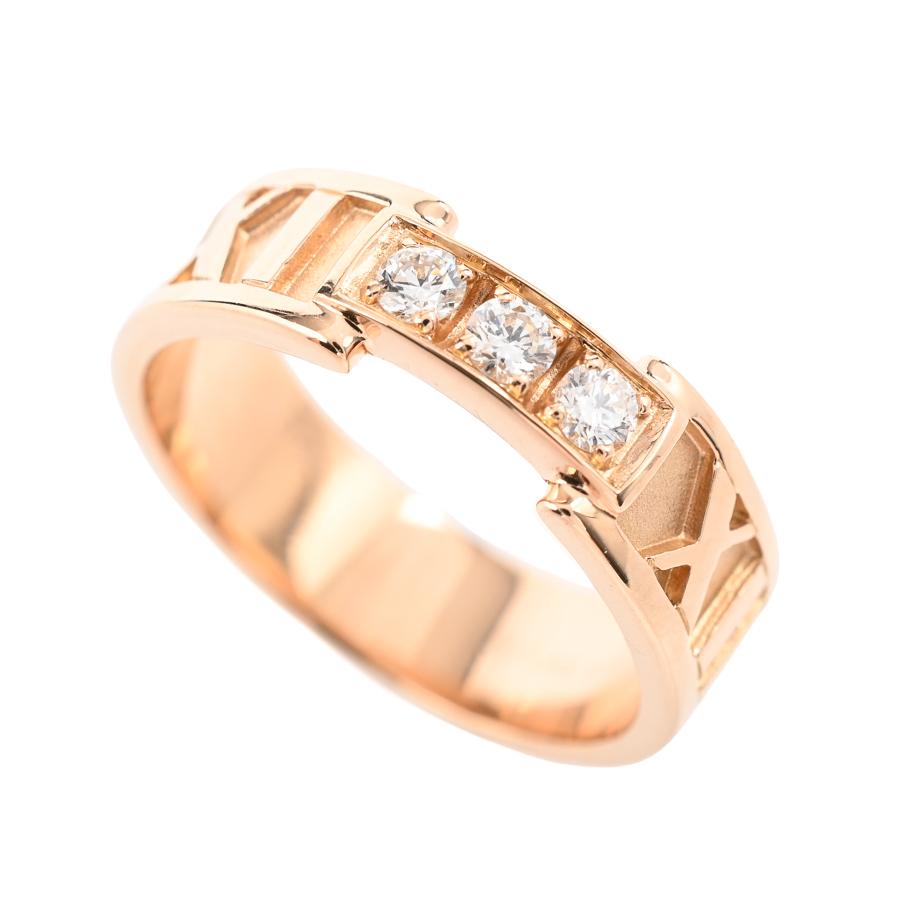 s*す様 【セール】TIFFANY&Co ティファニー アトラスリング 9号 9 TIFFANY&Co.（ティファニー） アトラス リング 9号 レディース 中古A品