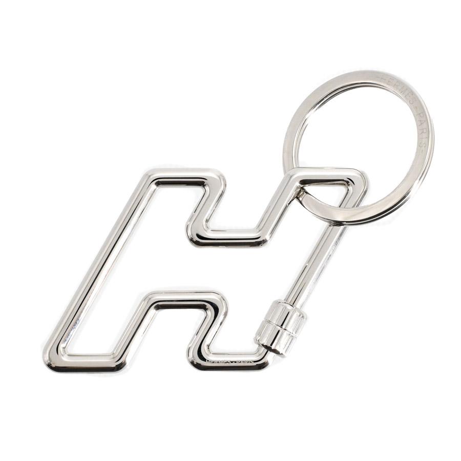 HERMES エルメス　Hトゥ・スピード　シルバー　キーリング　キーリング HERMES（エルメス） Hトゥスピード キーホルダー シルバー ユニ