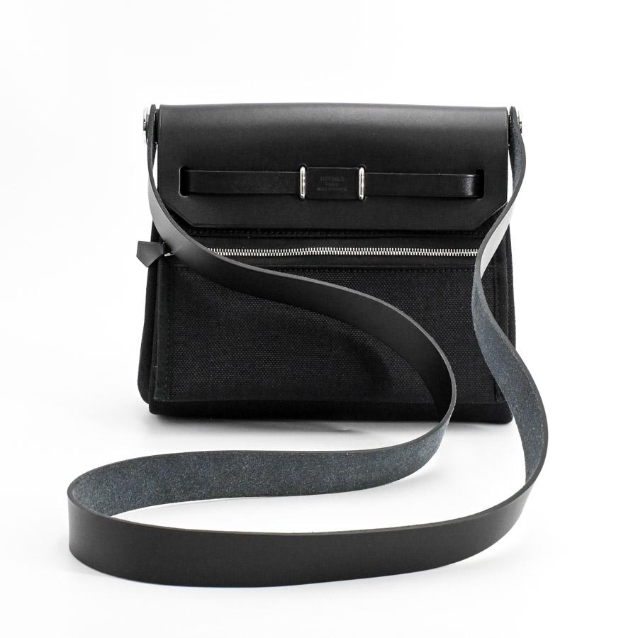HERMES（エルメス） エールバッグジップ20 ショルダーバッグ ブラック 