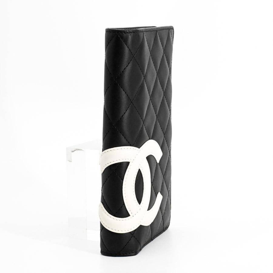 CHANEL（シャネル） カンボン2つ折り長財布 長財布 A26717 ブラック