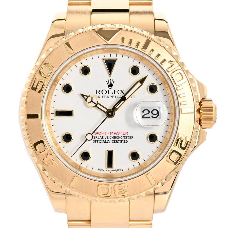 完成です。 ROLEX（ロレックス） ヨットマスター 腕時計 16628 Z番 ホワイト