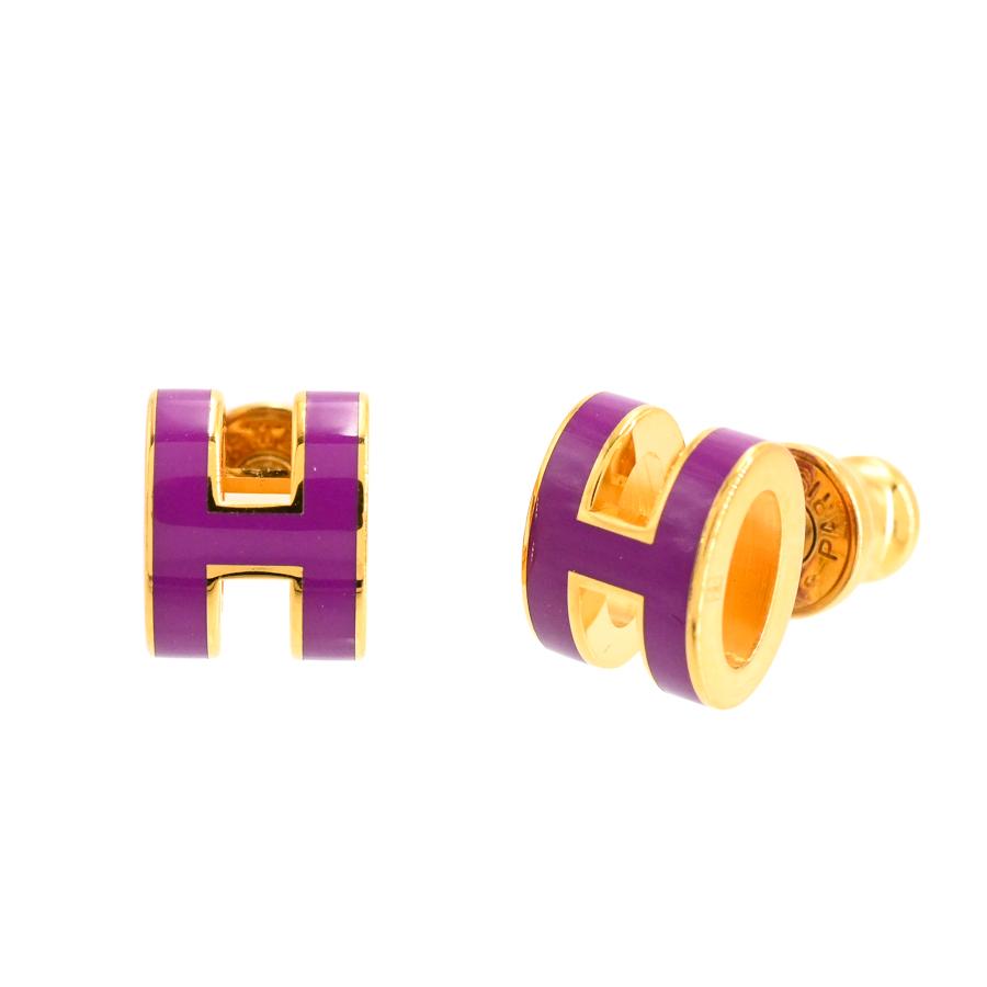 HERMES（エルメス） ミニポップH ピアス アネモネ レディース 中古AB品