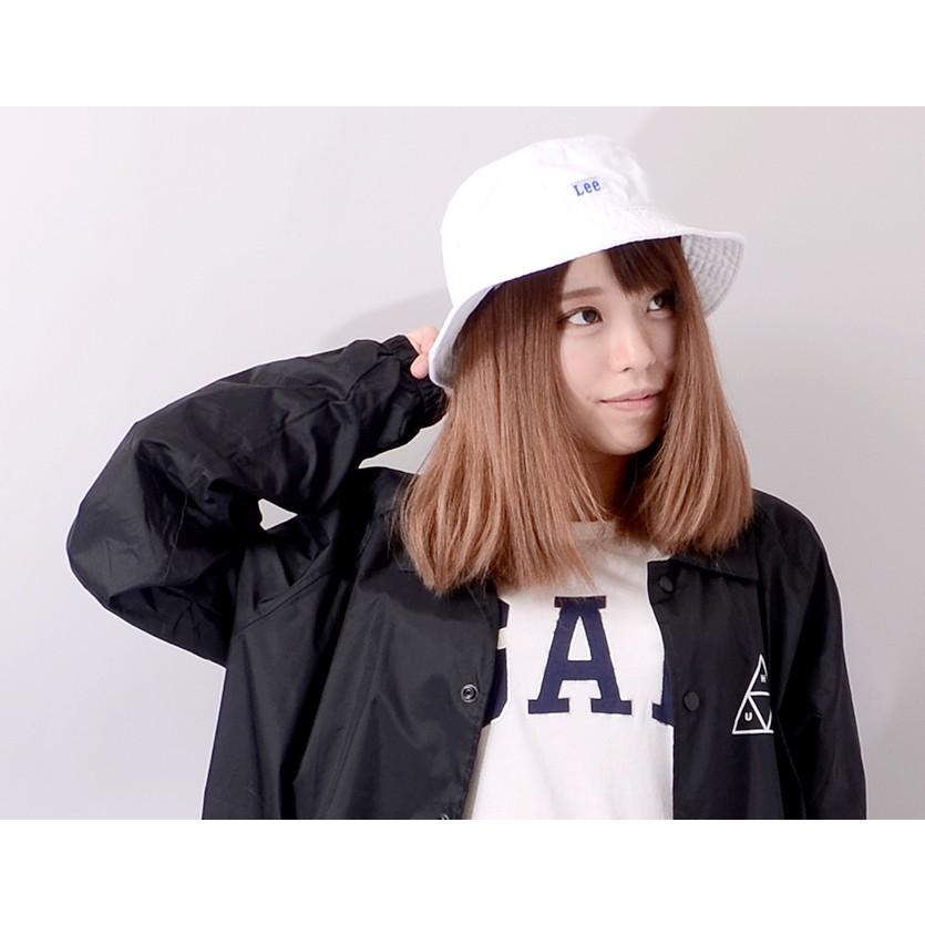 1*8様 70s Lee バケットハット ホワイト Leeロゴ ツイル バケットハット【KIDS/大人】|Lee|リー