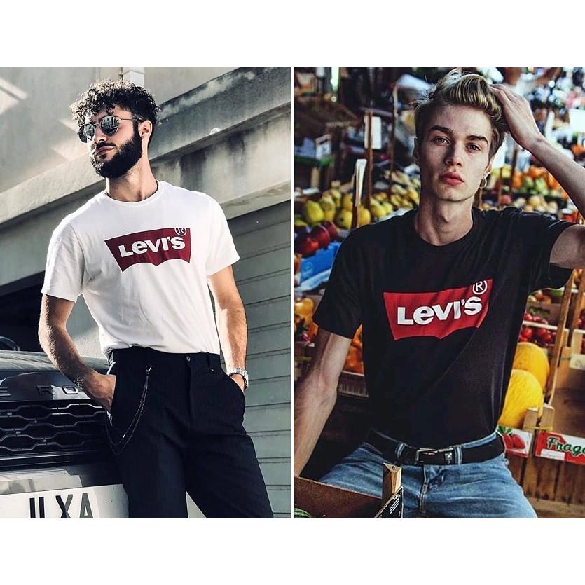 Levi's（リーバイス） Tシャツ 半袖 ロゴ ロゴマーク バットウイング