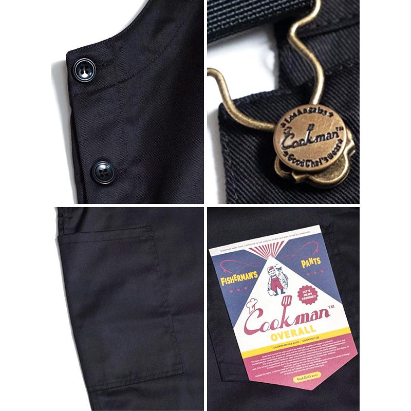 COOKMAN クックマン オーバーオール メンズ レディース ゆったり Fisherman's Bib Overall コックマン 231-01867_16