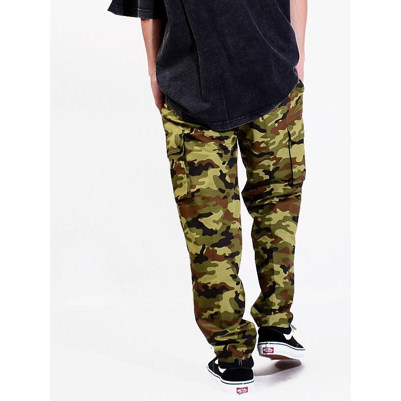 COOKMAN クックマン シェフパンツ chef pants メンズ レディース Woodland Camo カーゴパンツ 迷彩 231-03826｜rodeobros｜05