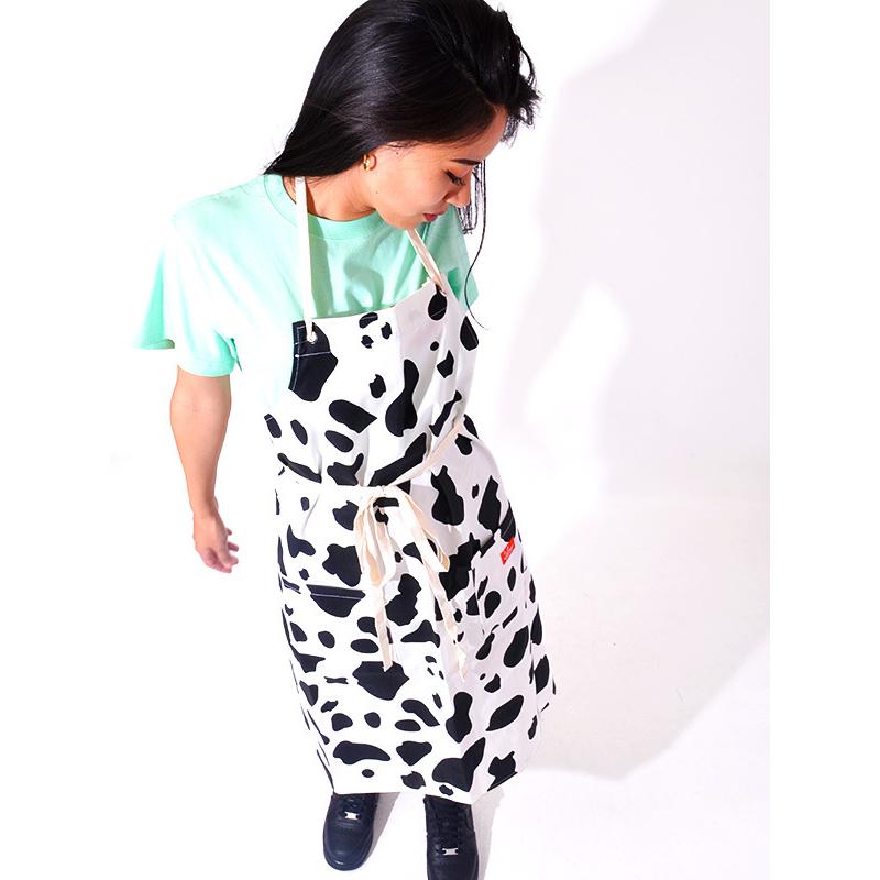 Cookman クックマン エプロン おしゃれ かわいい ブランド ロング レディース メンズ Long Apron Cow 233 233 Rodeo Bros 通販 Yahoo ショッピング