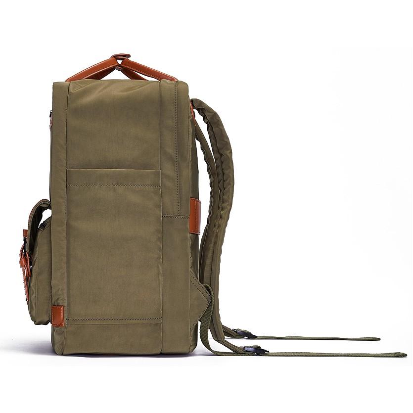 こころ◾ ガストンルーガ　バックパック　ビーテン15　オリーブ×ブラウン GASTON LUGA（ガストンルーガ） GASTON LUGA BITEN15 バックパック