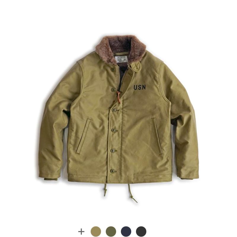 Houston ヒューストン ジャケット デッキジャケット N 1 メンズ レディース 冬 大きいサイズ 日本製 ブランド アウター ミリタリー 海軍 ジャンパー 5n 1 5n 1 Rodeo Bros 通販 Yahoo ショッピング