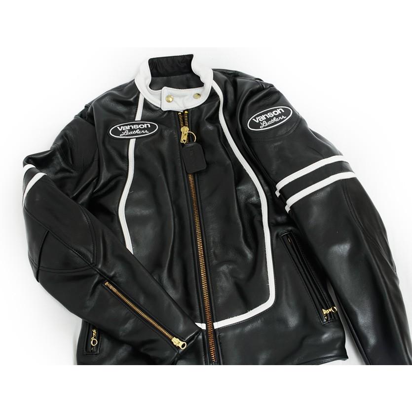 VANSON バンソン レザージャケット DAITONA デイトナ シングル VANSON バンソン レザージャケット DAITONA デイトナ シングル