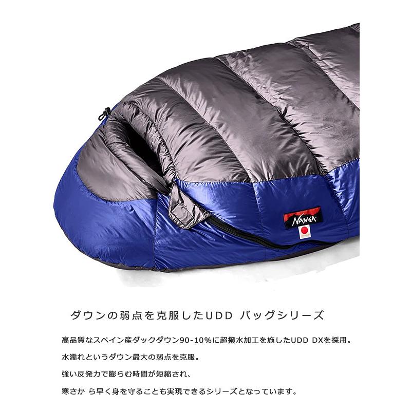 NANGA ナンガ シュラフ 寝袋 保管袋付き UDD BAG 810DX 撥水加工 NANGA ナンガ シュラフ 寝袋 保管袋付き UDD BAG 810DX 撥水加工