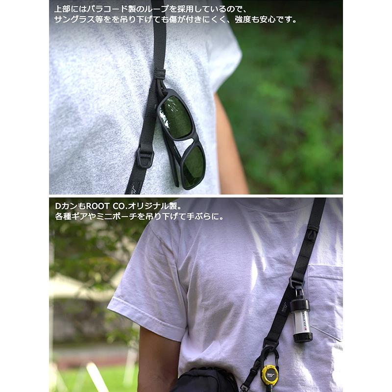 ROOT CO ルートコー キーホルダー ネックストラップ ショルダーストラップ WEBBING NECK SHOULDER GUWN-4318｜rodeobros｜15