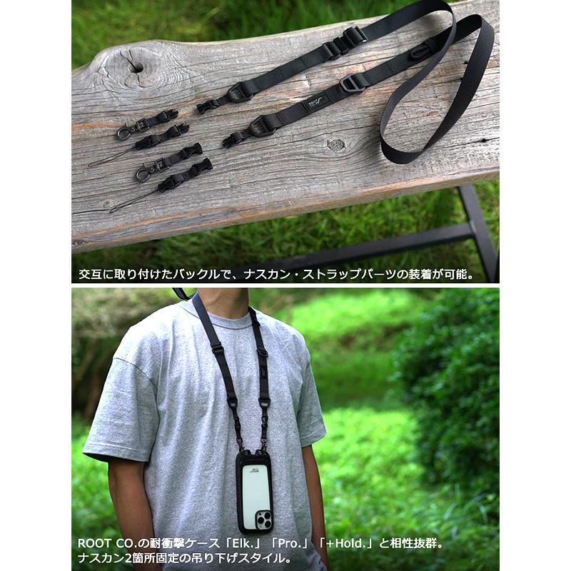 ROOT CO ルートコー キーホルダー ネックストラップ ショルダーストラップ WEBBING NECK SHOULDER GUWN-4318｜rodeobros｜10