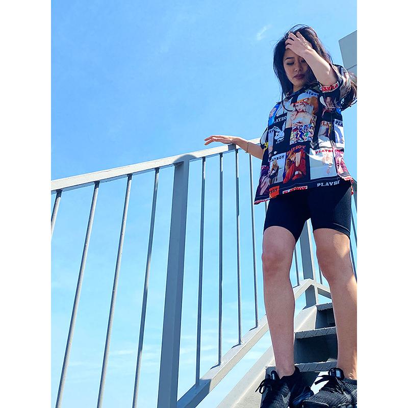 PLAYBOY プレイボーイ シャツ メンズ レディース 半袖