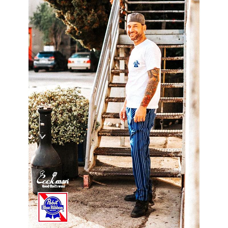 COOKMAN クックマン ハーフパンツ メンズ レディース ひざ下 ストレッチ Waiter's Pants Short 231-2192-3