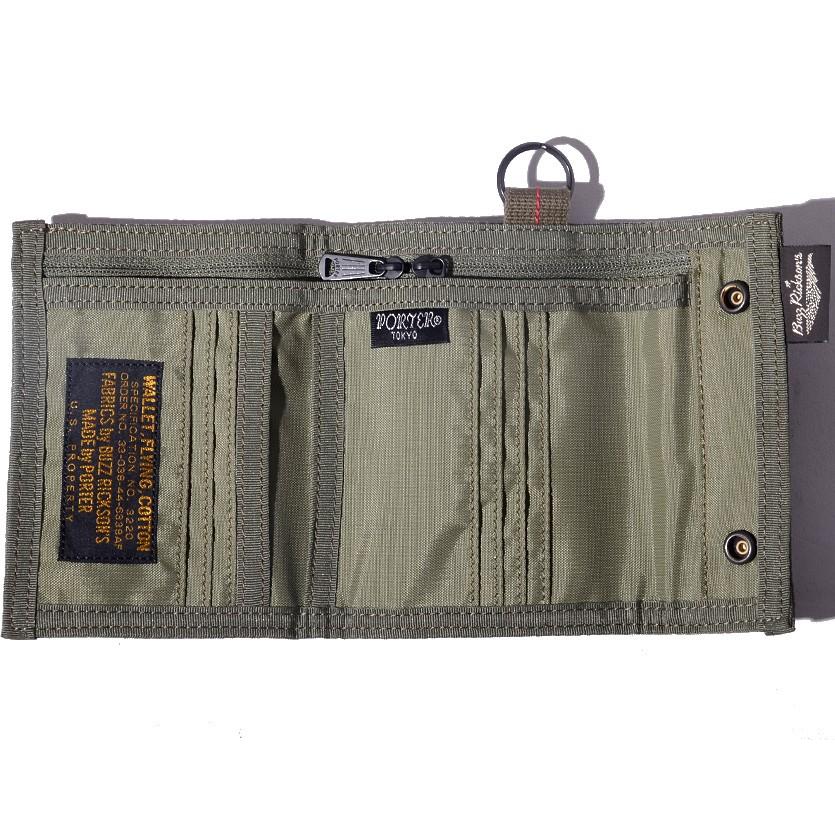 BUZZ RICKSON'S PORTER ポーター 財布 二つ折り 吉田カバン BUZZ RICKSON'S PORTER ポーター 財布 二つ折り 吉田カバン