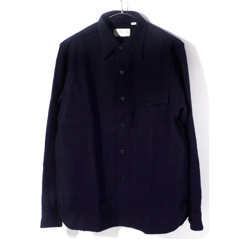 BUZZ RICKSON'S バズリクソンズ シャツ 長袖 CPO TYPE C.P.O. Chief Petty Officers Blue Flannel Shirts NAVY DEPARTMENT 日本製 東洋エンタープライズ BR24961｜rodeobros