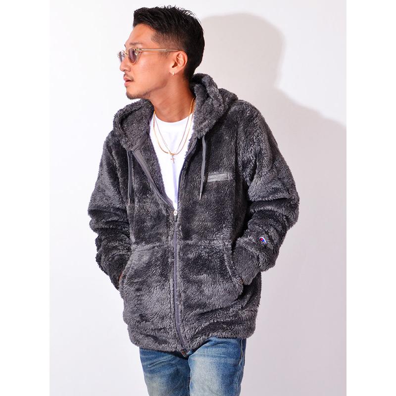 Champion（チャンピオン） パーカー レディース メンズ Cロゴ モコモコ