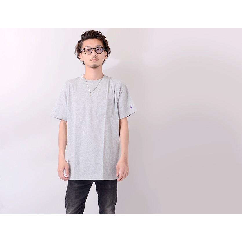 Champion チャンピオン C3 Rs306 Tシャツ ポケt ポケット メンズ ユニセックス リンクコーデ レディース 半袖 日本規格 無地 軽量 速乾 公式 Tシャツ