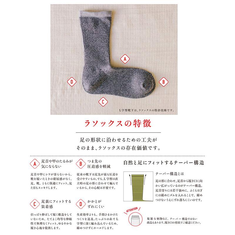 Rasox ラソックス レディース メンズ 靴下 おしゃれ かわいい ブランド コットン ボーダー Ca130cr01 Ca130cr01 Rodeo Bros 通販 Yahoo ショッピング