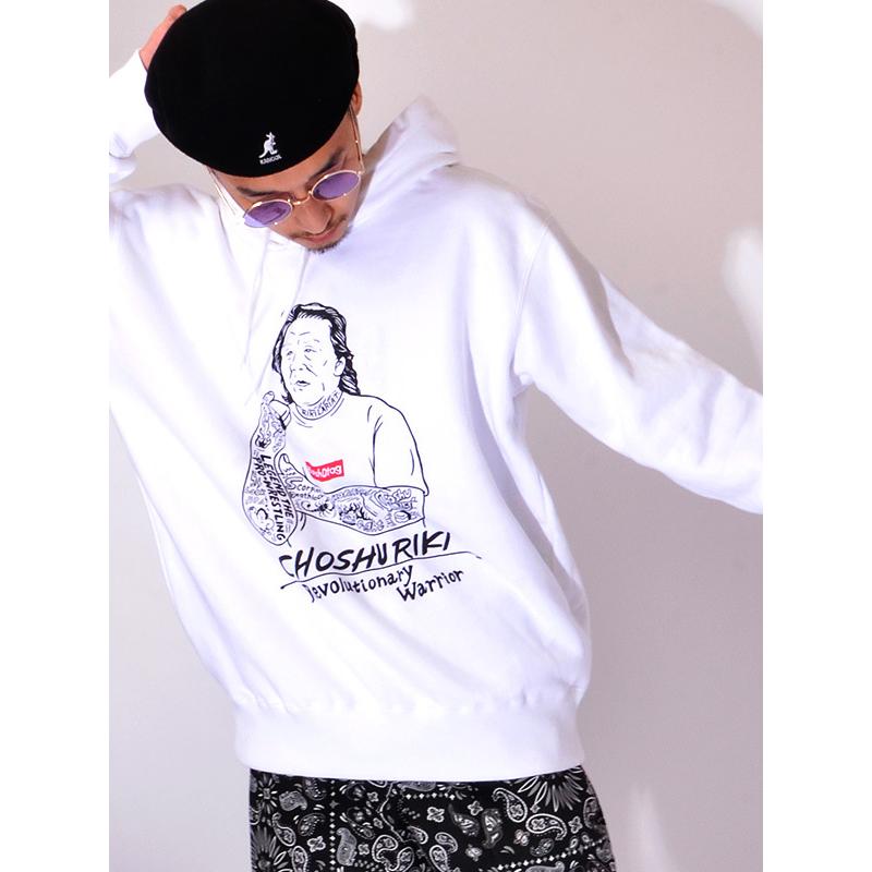 長州 力 スウェット パーカー メンズ レディース プルパーカー インスタ リキチャンネル Chsz 04 W Chsz 04 W Rodeo Bros 通販 Yahoo ショッピング