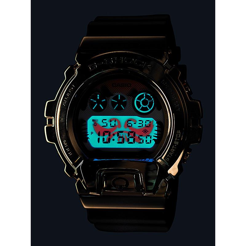 G-SHOCK Gショック BlackEyePatch ブラックアイパッチ デザイン 達磨 だるま ゴールド 限定モデル GM-6900GDA-9JR｜rodeobros｜02