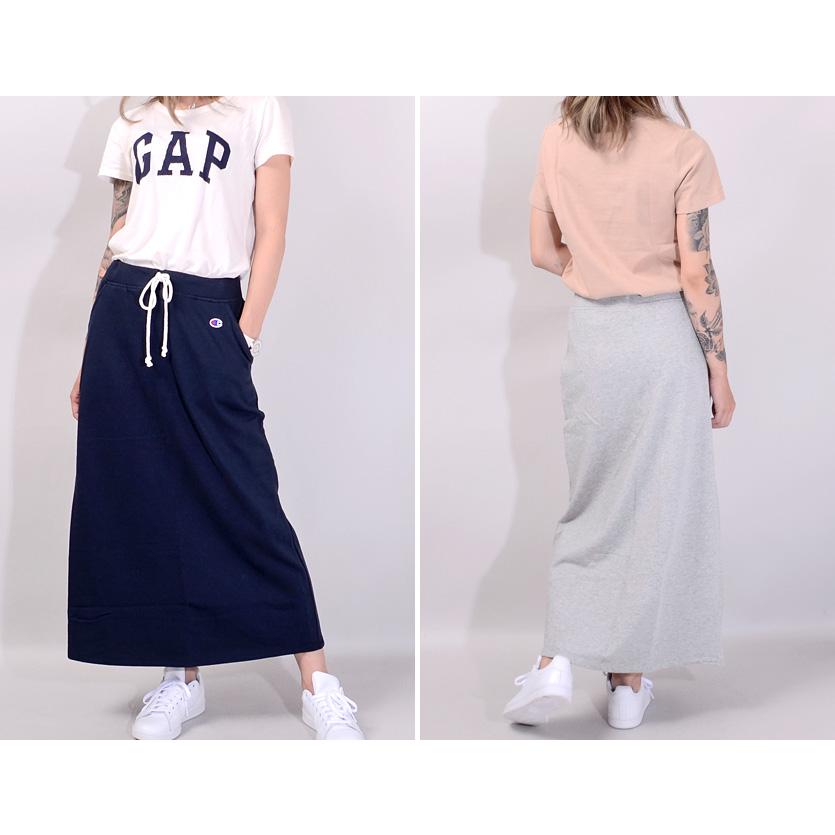Champion CHAMPION チャンピオン スウェット スカート ロング Champion CHAMPION チャンピオン スウェット スカート ロング