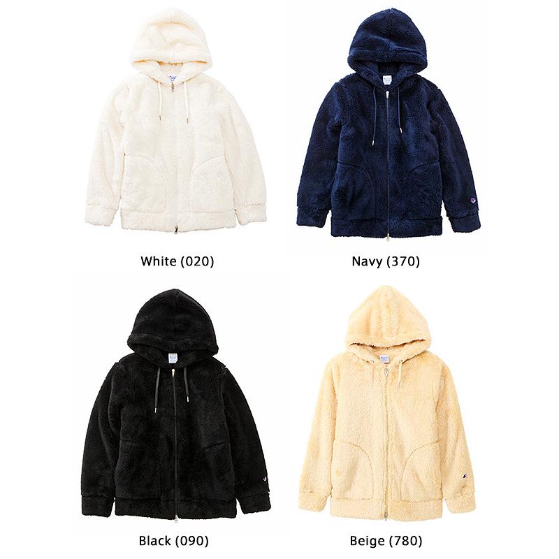 Champion（チャンピオン） ボア フリース パーカー レディース 長袖