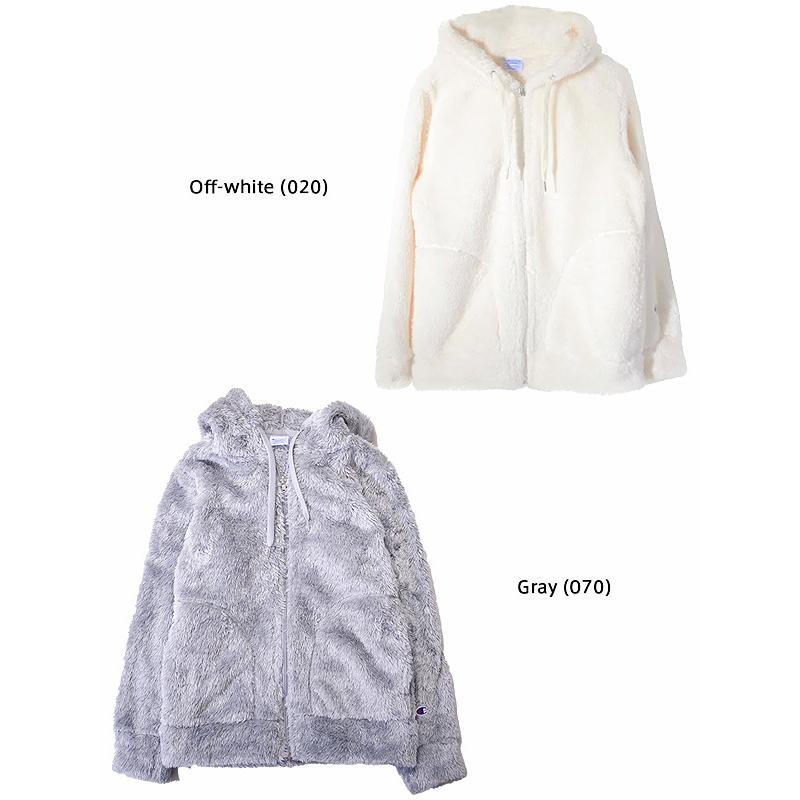 Champion（チャンピオン） ボア フリース パーカー レディース 長袖