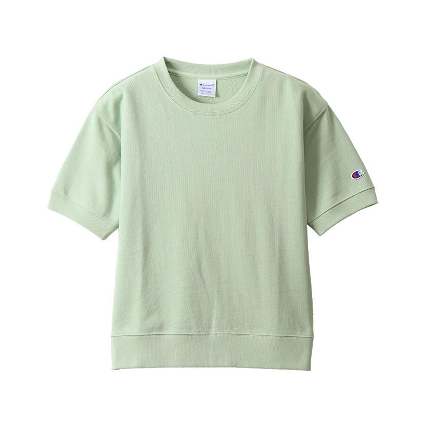 Champion チャンピオン スウェット トレーナー 半袖 レディース トップス Uvカット加工 ベーシック 日本規格 Cw M015 Cw M015 Rodeo Bros 通販 Yahoo ショッピング