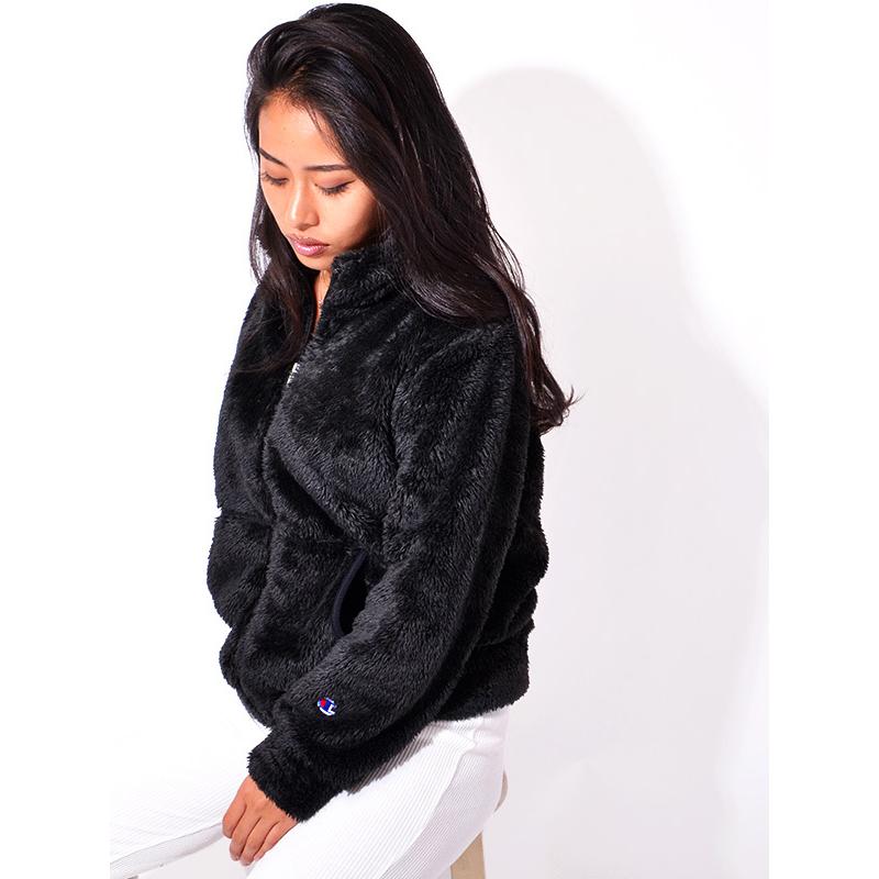 Champion（チャンピオン） ボア フリース ジャケット レディース 長袖