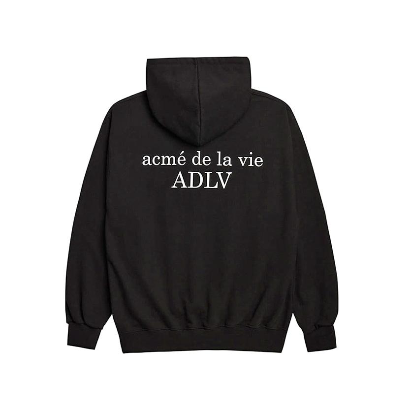 ACME' DE LA VIE ADLV アクメドラビ パーカー レディース メンズ ユニセックス おしゃれ かわいい BABY FACE  HOODIE BLACK DONUTS ダンス DONUTS-5-HD-BK