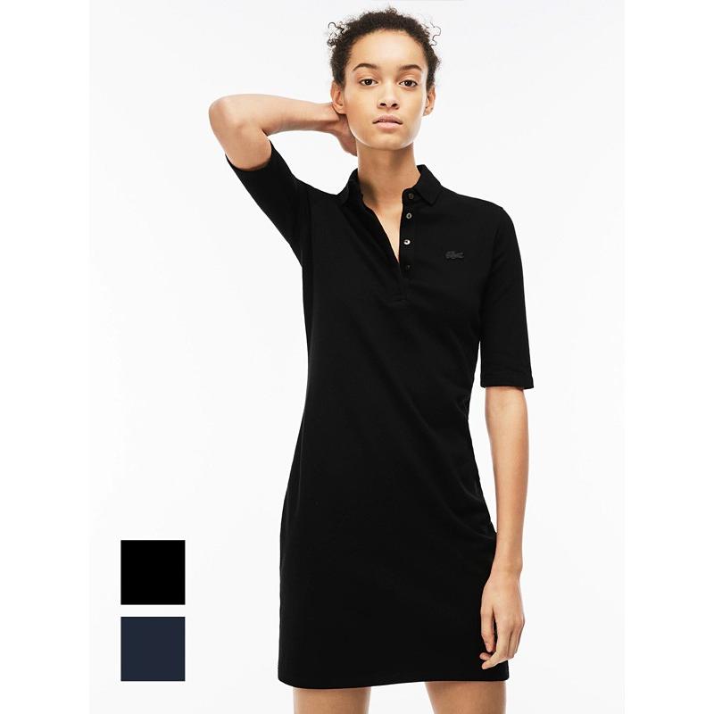 Lacoste ラコステ ポロシャツ 五分袖 ハーフスリーブ ワンピース ドレスポロ 無地 ベーシック 定番 ワニ ロゴ テニス フレラコ フララコ Ef8468 Ef8468 Rodeo Bros 通販 Yahoo ショッピング
