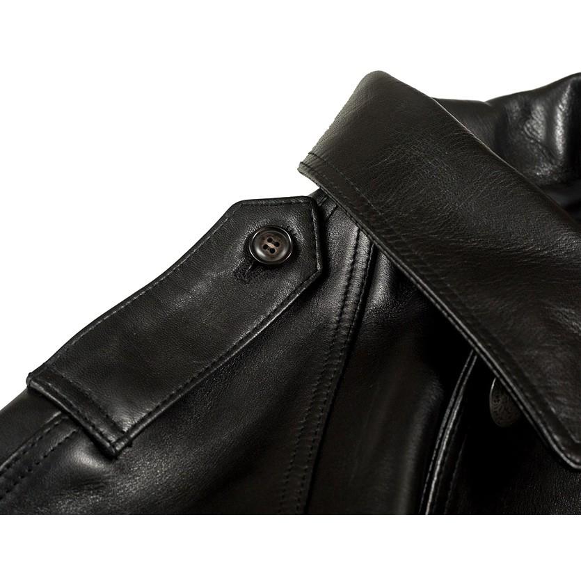 ダブル ヘリックス Double Helix レザージャケット コート メンズ