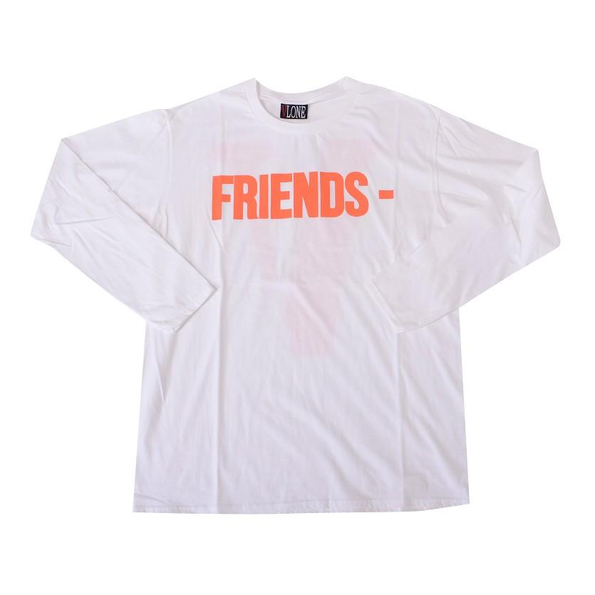 在庫処分】VLONE ヴィーロン ヴィーローン Tシャツ 長袖 フレンズ 