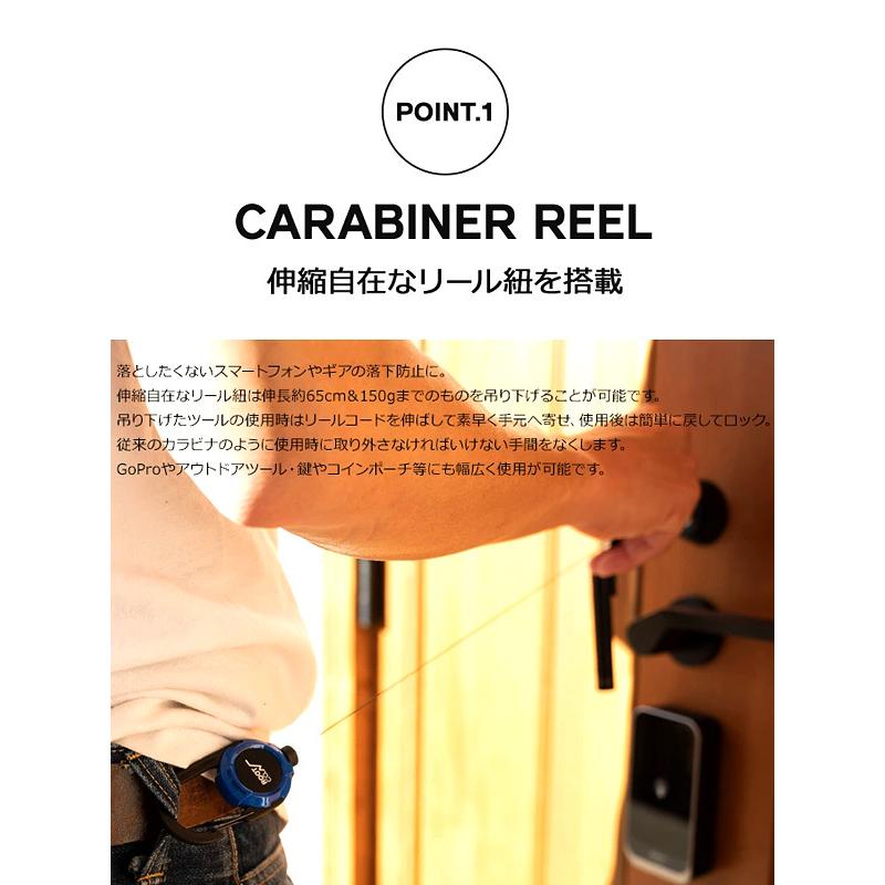 ネルデザインワークス マグリールライト ネルオレンジ rootco ROOT CO. CO ルートコー マグネット内蔵型 カラビナ