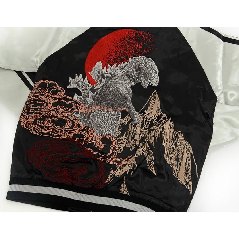 【激レア】初代ゴジラ 生誕50周年 メモリアル スカジャン コレクション品 楽天市場】ゴジラ グッズ スカジャン ゴジラ映画 怪獣映画 初代