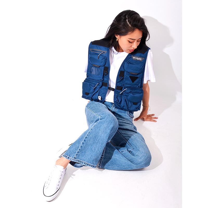 Columbia コロンビア ベスト レディース メンズ フィッシング