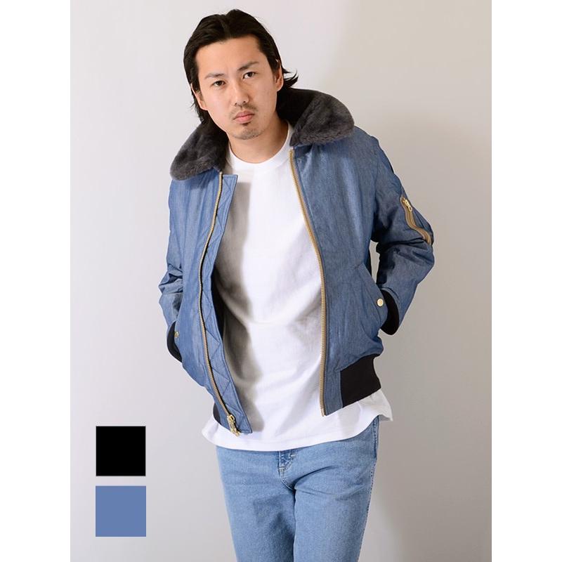 ★新品未使用！HOUSTONGOLD B-15 FLIGHT JACKET M★ 1989w.jpg