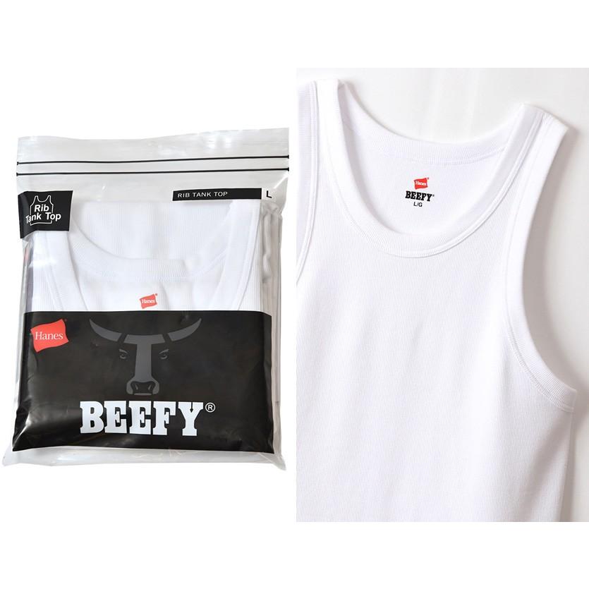 Hanes（ヘインズ） BEEFY タンクトップ メンズ レディース ユニ
