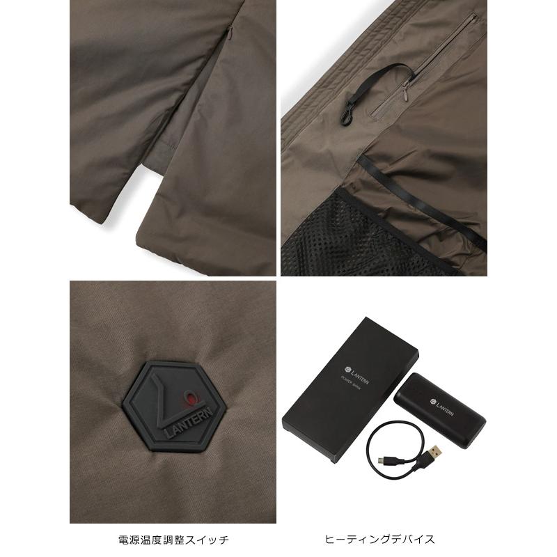 LANTERN HEATING HOODED COAT ランタン アウター メンズ レディース