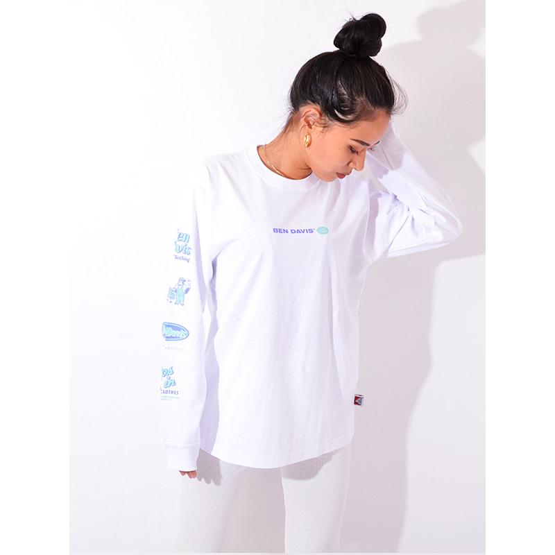 Ben Davis Tシャツ 長袖 ベンデイビス メンズ レディース ユニセックス C Lst Ben 1 Rodeo Bros 通販 Yahoo ショッピング