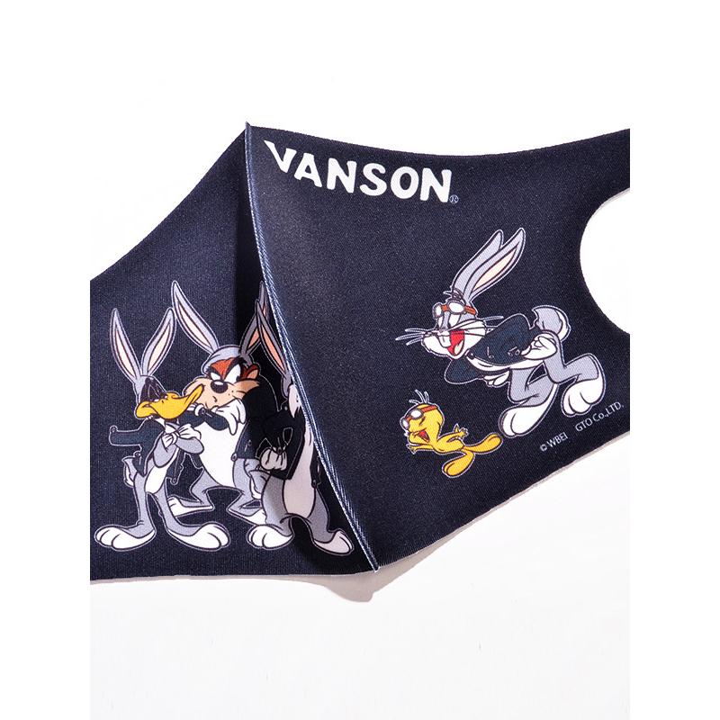 VANSON（バンソン） LOONEY TUNES ルーニー・テューンズ マスク 洗える