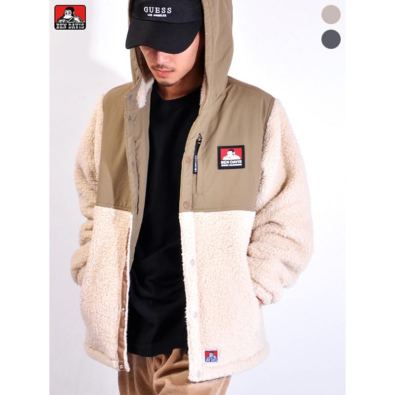 Ben Davis ジャケット ボア ベンデイビス フリースパーカー レディース メンズ 冬 おしゃれ M M Rodeo Bros 通販 Yahoo ショッピング
