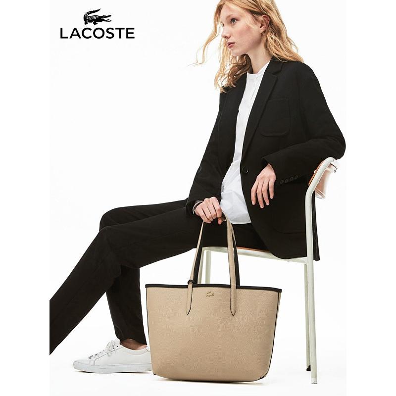 Lacoste reversible shopping bag sales