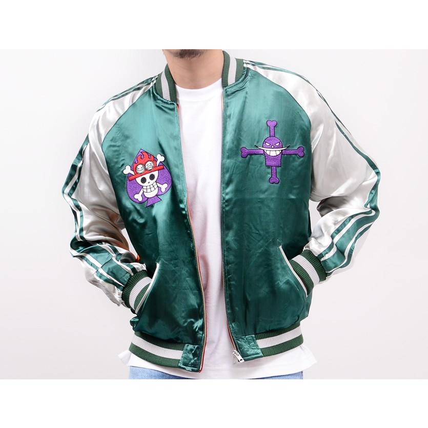 ★大幅値下げ【超美品】エース【ONE PIECE】 スカジャン★ ワンピース ONE PIECE 火拳のエーススカジャン OPSJ-017 アメカジ