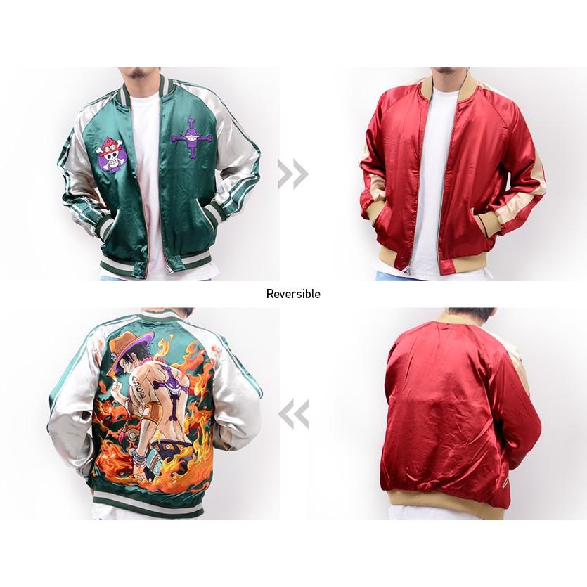 ワンピース ONE PIECE グッズ スカジャン 火拳のエース 白ひげ
