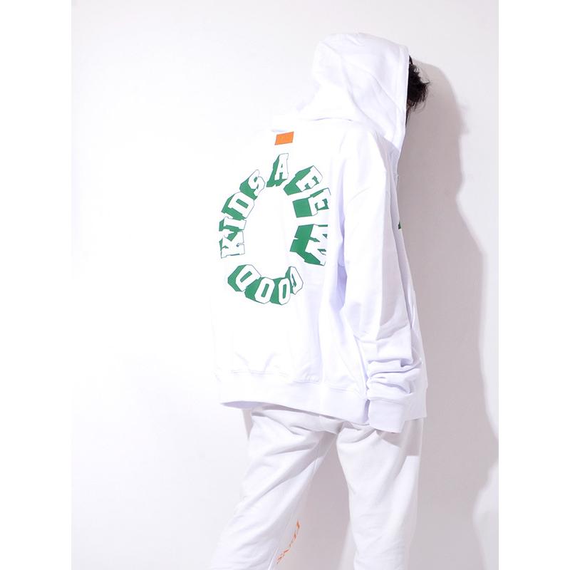 AFGK パーカー A FEW GOOD KIDS アフューグッドキッズ サークルロゴ CIRCLE LOGO ZIP HOODIE  OUT-AFGK-10