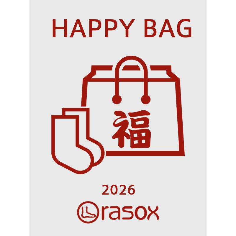 rasox（ラソックス） 福袋 2026 レディース メンズ 靴下 くつ下 5足